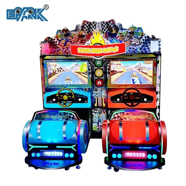 Coin Operated Super Speed Racing Car