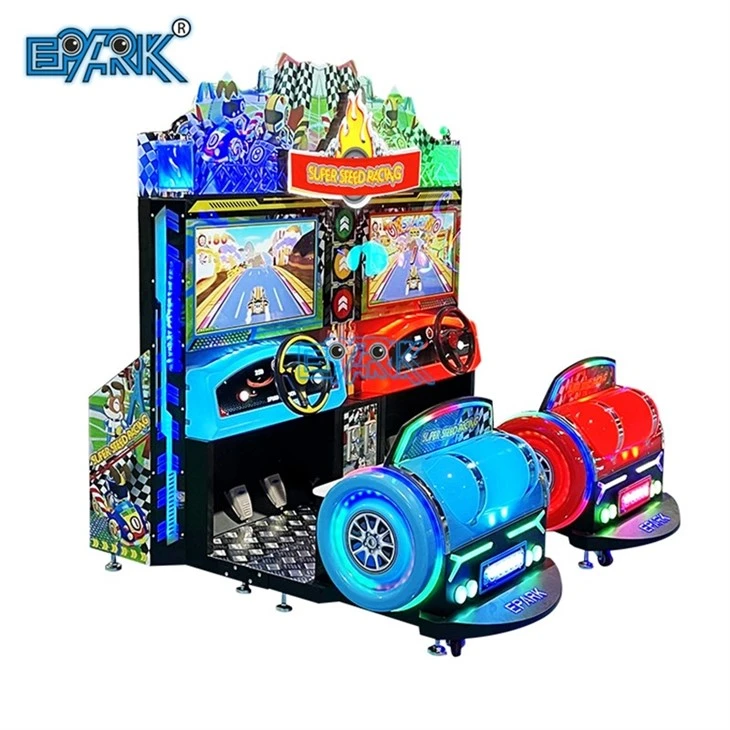 Coin Operated Super Speed Racing Car