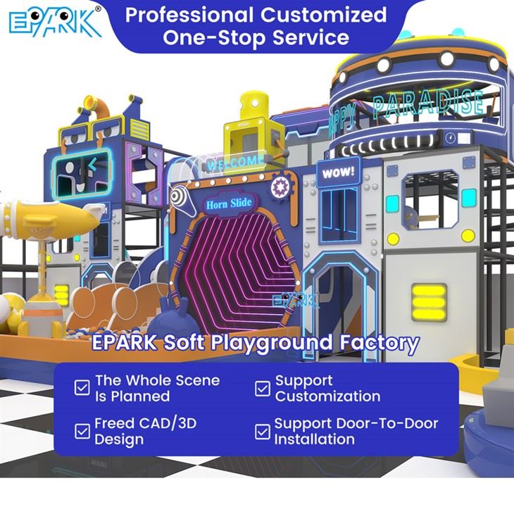 190m² Color Voyage Indoor Playground factory