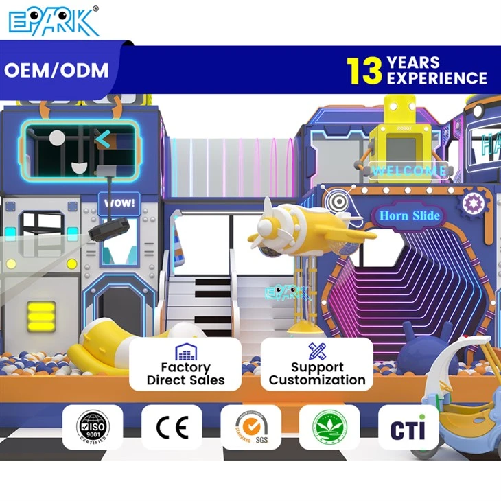 190m² Color Voyage Indoor Playground high quality