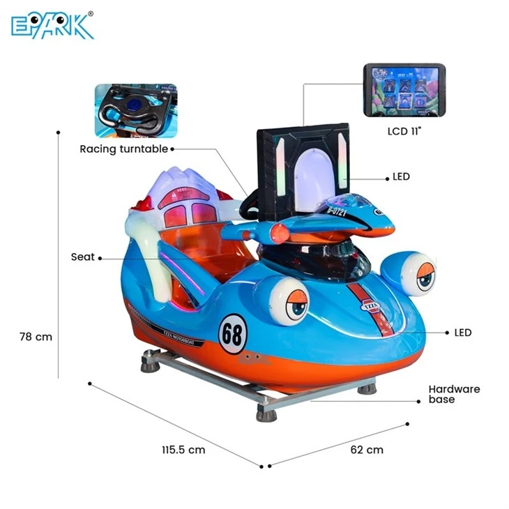 Frog Fighter Arcade Game Machine Kiddie Ride price